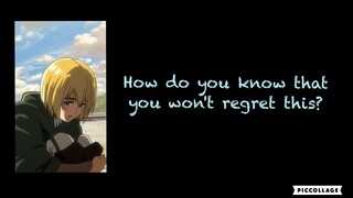 How Can You Know? | ASMR | Armin Arlert x Vampire! Listener Part IV