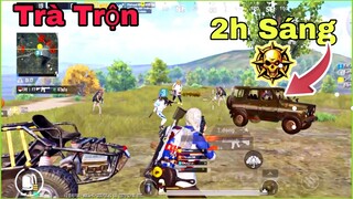 PUBG Mobile | Trà Trộn - 2h Sáng Cùng Người Lạ | M249 Khẩu Súng Cận Chiến 1 Vs 4 Dễ Nhất | NhâmHNTV