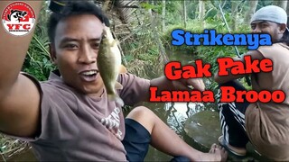 Mancing Di Selokan Ini Pesta Strike Ikan Nilem Dan Nila/Mujair.. Mantapp Broo!!!