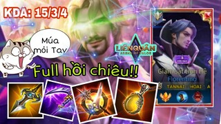 Múa Liên Tục Cùng Florentino Lên Full Build Đồ Giảm Thời Gian Hồi Chiêu  | Liên Quân Mobile |傳說 對決 ✔