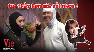 Trấn Thành Cứng Họng Khi Bị Tiến Luật Nhắc Chuyện "Hun Môi" Hari Won l Ơn Giời Cậu Đây Rồi Tập 1