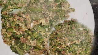 GINISANG AMPALAYA with PORK&EGG