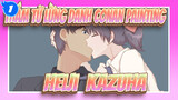 [Thám tử lừng danh Conan Vẽ máy tính bảng] Heiji & Kazuha / Ngày hôn thế giới_1