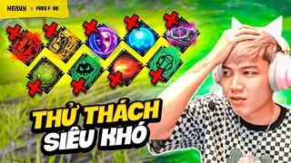 FREE FIRE | Thử Thách Siêu Khó, Leo Rank Nhưng Không Dùng Kỹ Năng Nhân Vật