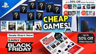 NEW Black Friday PS4/PS5 Deals! CRAZY CHEAP Games on Sale NOW (Black Friday 2022 PlayStation Deals)