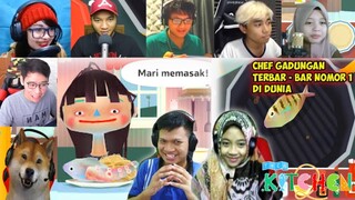 Reaksi ACI GameSpot & Nafisa Fidela MENJADI CHEF GADUNGAN TERBAR - BAR DI DUNIA | Toca Kitchen 2