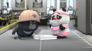 Bamboo Panda is failing to lose his weight lol