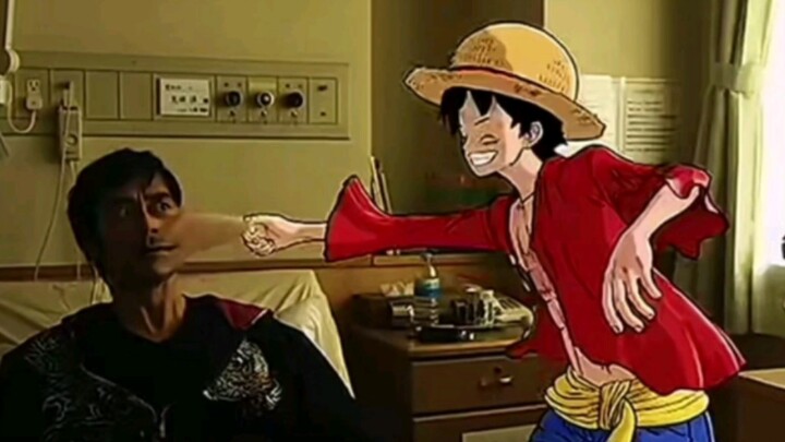 Saat Luffy datang ke dunia nyata, rasakan kekuatan Gear 3 di dunia nyata!