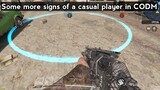 Some more signs of a casual player in CODM