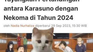 siap" haikyuu akan rilis final antara Karasuno dengan nekoma