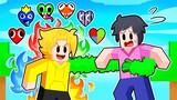 Bedwars, But There's Rainbow Friend Hearts.. (Roblox Bedwars)