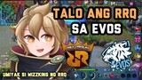 Tinalo Ng EVOS ang RRQ sa Game Walang Nagawa Si Wizzking Umiyak ~ Mobile Legends