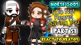 Norse Gods react to Kratos Part 51 || GOW Ragnarök || - Gacha Club React