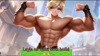 Layla na naka tank build 😅😂
