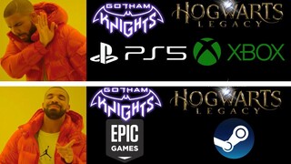 Hogwarts Legacy & Gotham Knights Highlights A Trend In Console Gaming