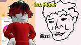 DRAWING NA MAY RIZZ!!! | Roblox Speed Draw