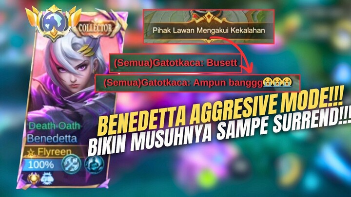 BENEDETTA GW SAMPE BIKIN MUSUHNYA KEWALAHAN‼️