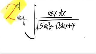 2nd way:  ∫cos(x)/√(sin^2(x)+4sin(x)+3) dx