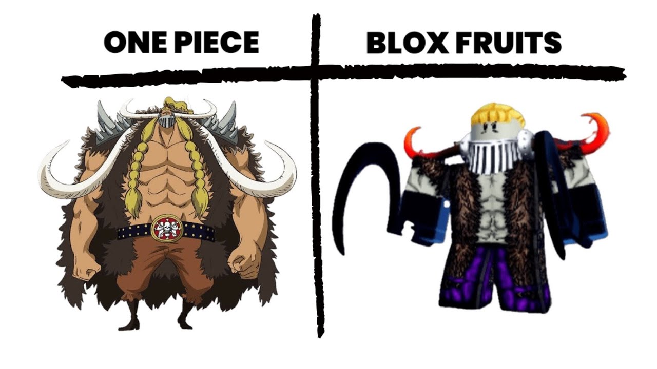 Blox Fruits VS One Piece ANIME Comparison (all seas) 