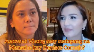 Asawa ni Vhong Navarro nasi Tanya may matapang na MENSAHE para kay Deniece Cornejo?