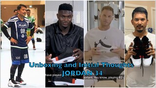 JORDAN 34 Unboxing and Initial Thoughts XXX4