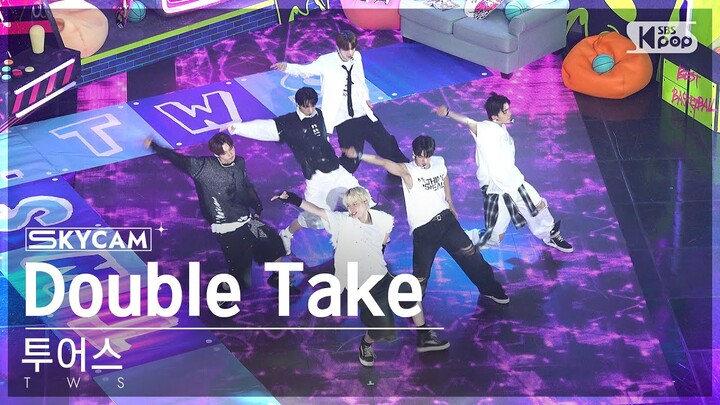 [항공캠4K] 투어스 'Double Take' (TWS Sky Cam)│@SBS Inkigayo 240630