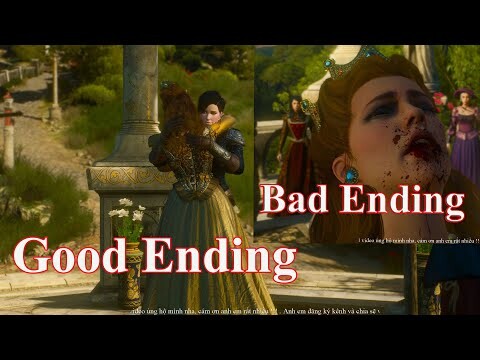 The Witcher 3: Blood And Wine - Good Ending - Bad Ending
