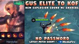 New Gusion Elite To KOF Skin Script No Password | Latest Gusion K' Skin Script | Mobile Legends