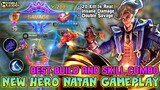 New Hero Natan Gameplay , Best Build And Skill Combo - Mobile Legends Bang Bang