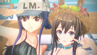 【明日方舟MMD/阿米娅vs陈】Communication【模型配布】