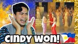 ATEBANG REACTION | MISS INTERCONTINENTAL 2021 TOP 6 Q AND A AND CROWNING OF CINDY OBENITA #cindy