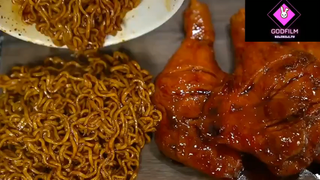 Mukbang sốt đùi gà #anngon