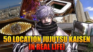 50 Lokasi Manga & Anime Jujutsu Kaisen Di Dunia Nyata - Menggunakan Google Earth!