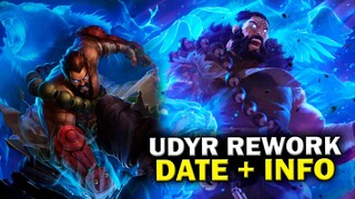 Udyr's rework is coming TODAY