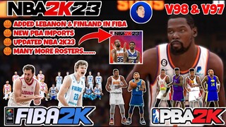 NBA 2k20 to 2k23 with Fiba, Pba, Anime and many more...(V6) NO F1VM | Jhexter