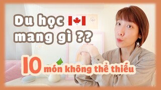 Du học Canada  #7 | MANG GÌ KHI DU HỌC CANADA | Hành lý du học cần thiết | Vyvu Coco