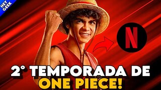 BOMBA! REVELADA DATA DO LANÇAMENTO DA 2° TEMPORADA DE ONE PIECE LIVE ACTION? VAZOU TUDO!