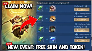 NEW! CLAIM FREE KUNG FU PANDA SKIN AND DIAMONDS + JADE TOKEN! (CLAIM NOW!) | MOBILE LEGENDS 2022