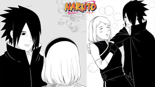 [MAD]Tranh biếm họa gốc về <Boruto>|Sasuke&Sakura