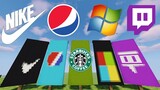 5 Amazing Logo Banners in Minecraft!