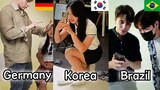 What If German, Brazilian, Korean are asked to take pictures?