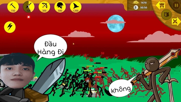 Dẫn Binh Đoàn Da Đen Hùng Hậu Đi Cướp Nước Gặp Phải Đội Quân Hổ Báo Và Cái Kết Stick War Legacy