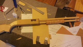 [Life] Handcraft: A Shotgun Made of Cartons