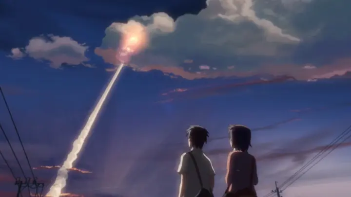 [Anime][Makoto Shinkai]Learn to Look up the Sky And Enjoy the Moon