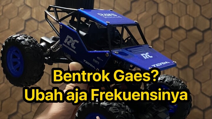 Cara merubah Frekuensi remote control yang bentrok, 1 remote semua mobil jalan (Contoh Merk KKV, RC