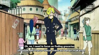 Ketika Luffy dan Kru nya mampir ke Konoha