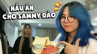 Mèo Simmy Lần Đầu Nấu Ăn Cho Sammy Đào !!