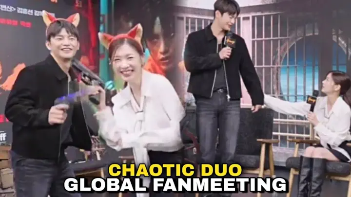 Jung So Min and Seo In Guk Showcase their hidden talents for Project Wolf Hunting Movie Fanmeeting