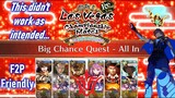 [FGO NA] When things go south - Command Spells are your friend 😅 | Big Chance Quest - ALL IN