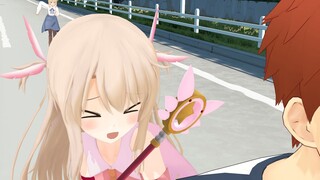 [Anime]MMD: Fate - Kak, Pacarmu Tak Akan Memukulmu, Bukan?